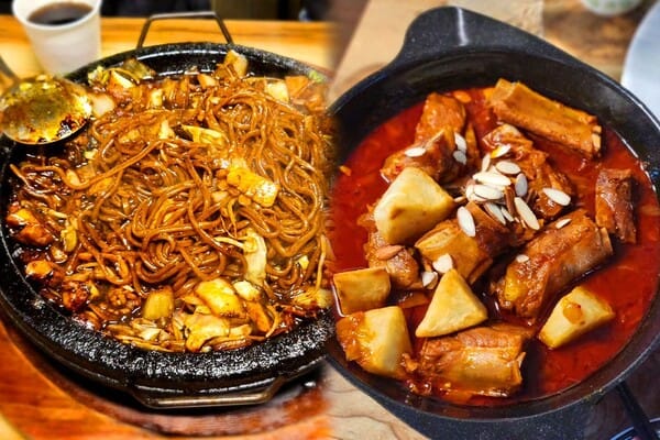 북한강돌짜장 돌짜장, 매운갈비찜 / 사진=인스타그램 북한강돌짜장 돌짜장, 매운갈비찜 / 사진=인스타그램