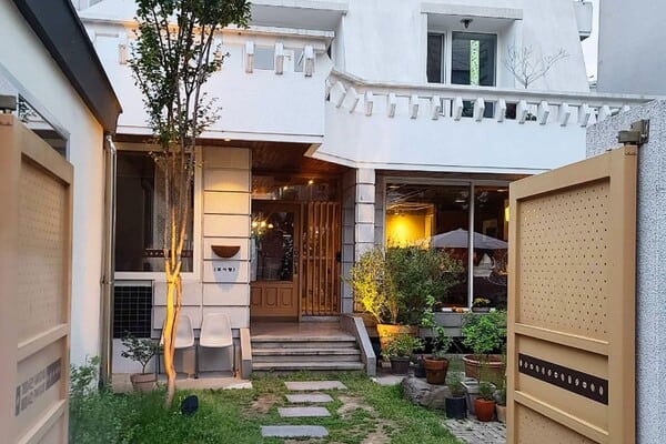카페 호시정 입구 카페 호시정 입구