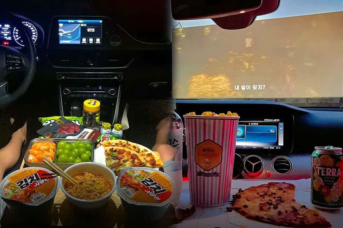 퍼스트가든 자동차극장 내부 / 사진=온라인커뮤니티