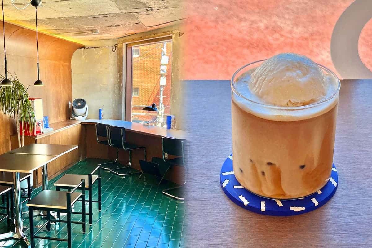 후암동 후암연립 내부, 아이스크림 라떼 