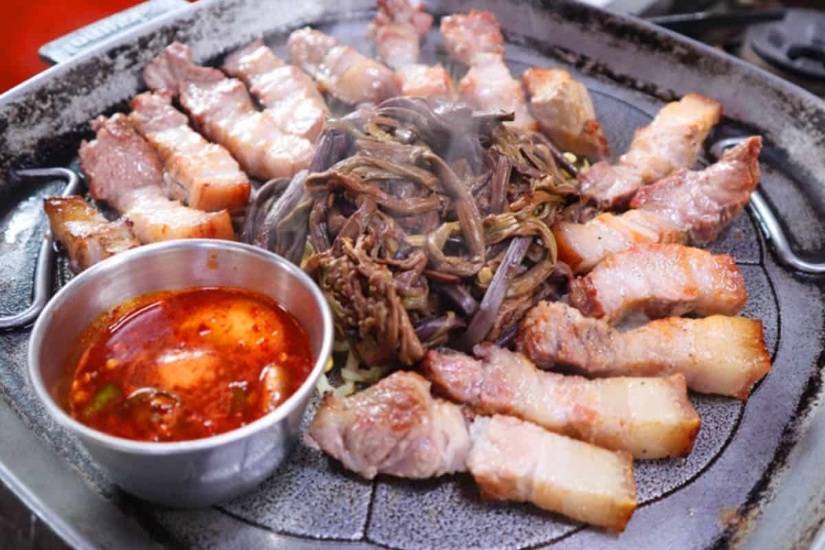 성읍칠십리식당 흑돼지 