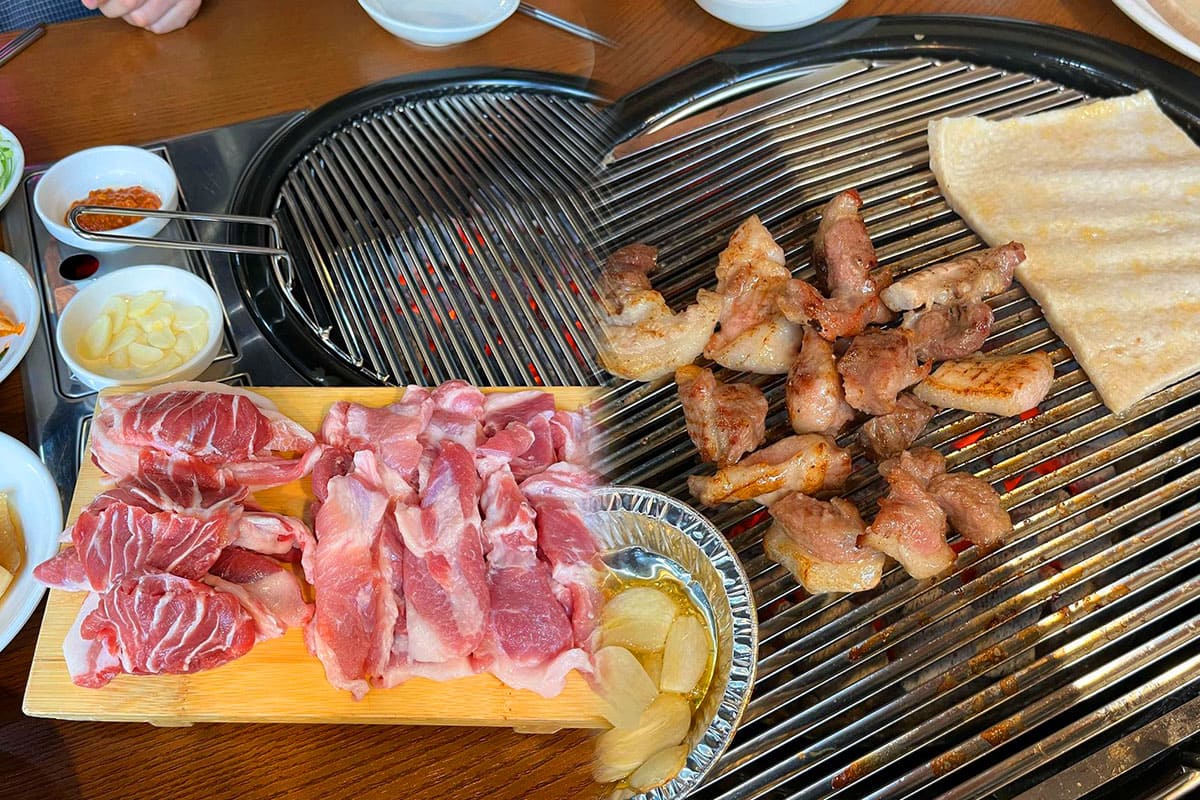돼지부자뒷고기 구이 돼지부자뒷고기 구이