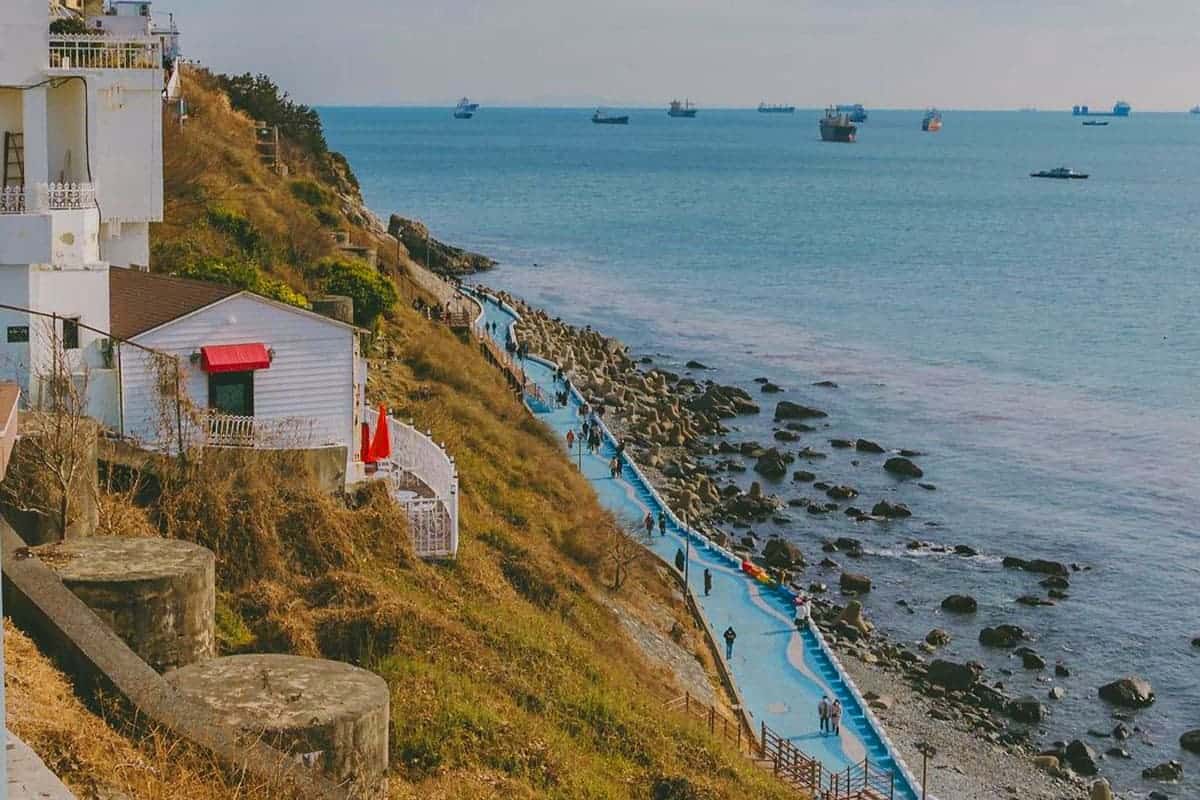 절영해안산책로 바다 풍경 절영해안산책로 바다 풍경