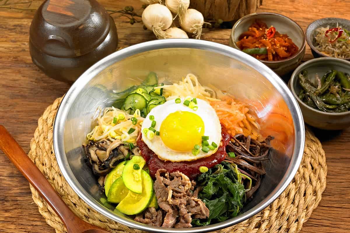 산채비빔밥 
