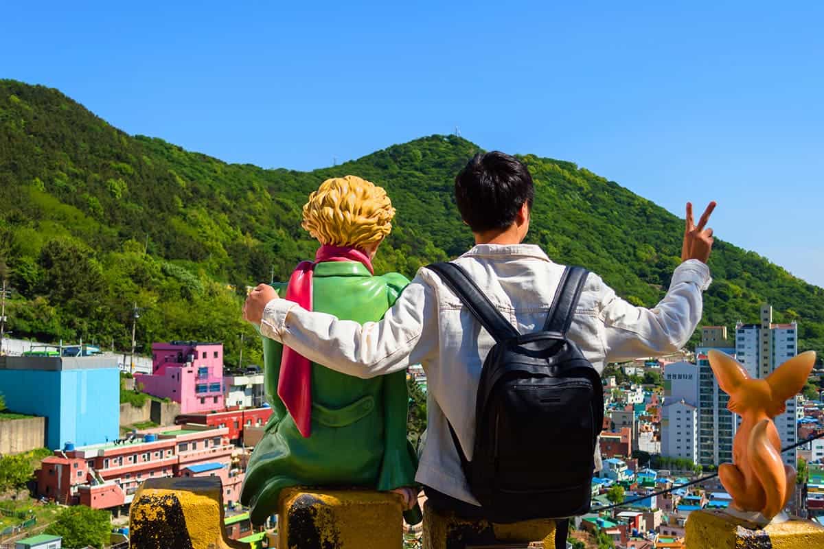 감천문화마을 어린왕자와 풍경 감천문화마을 어린왕자와 풍경