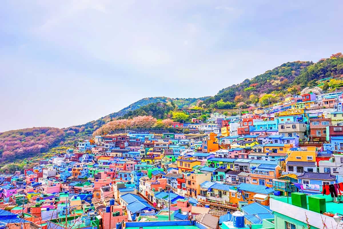감천문화마을 낮 풍경 감천문화마을 낮 풍경