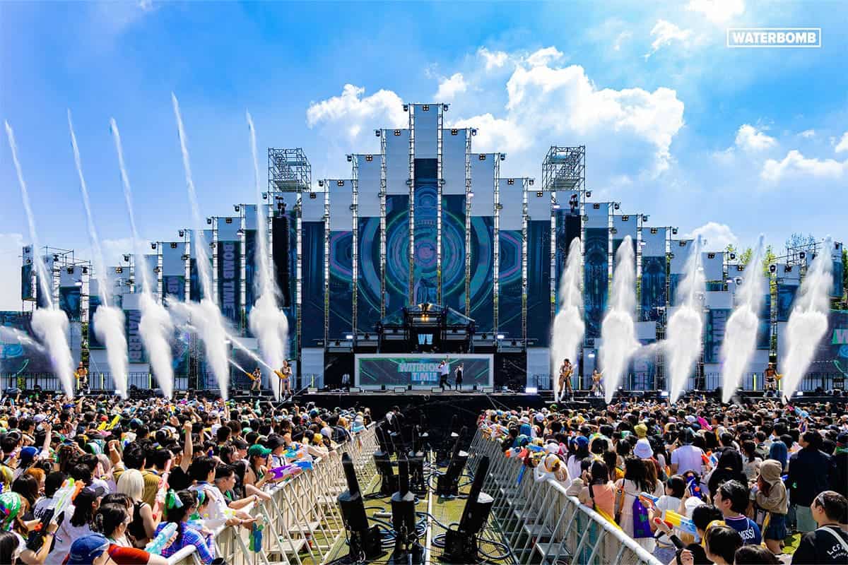 2023년 워터밤 현장 2023년 워터밤 현장
