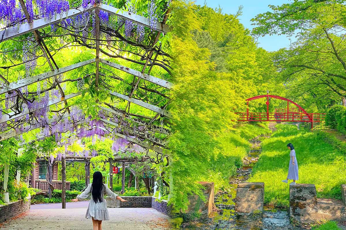 삼풍가든 정원 풍경 