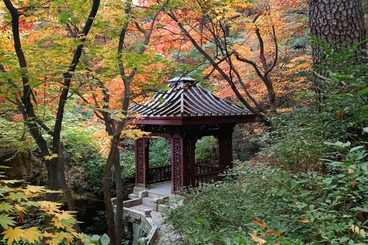 부암동 석파정 풍경 