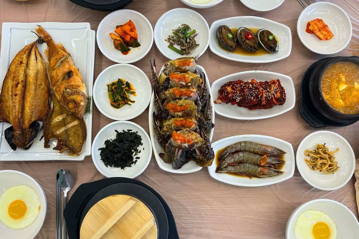 안스게장 모듬정식 안스게장 모듬정식