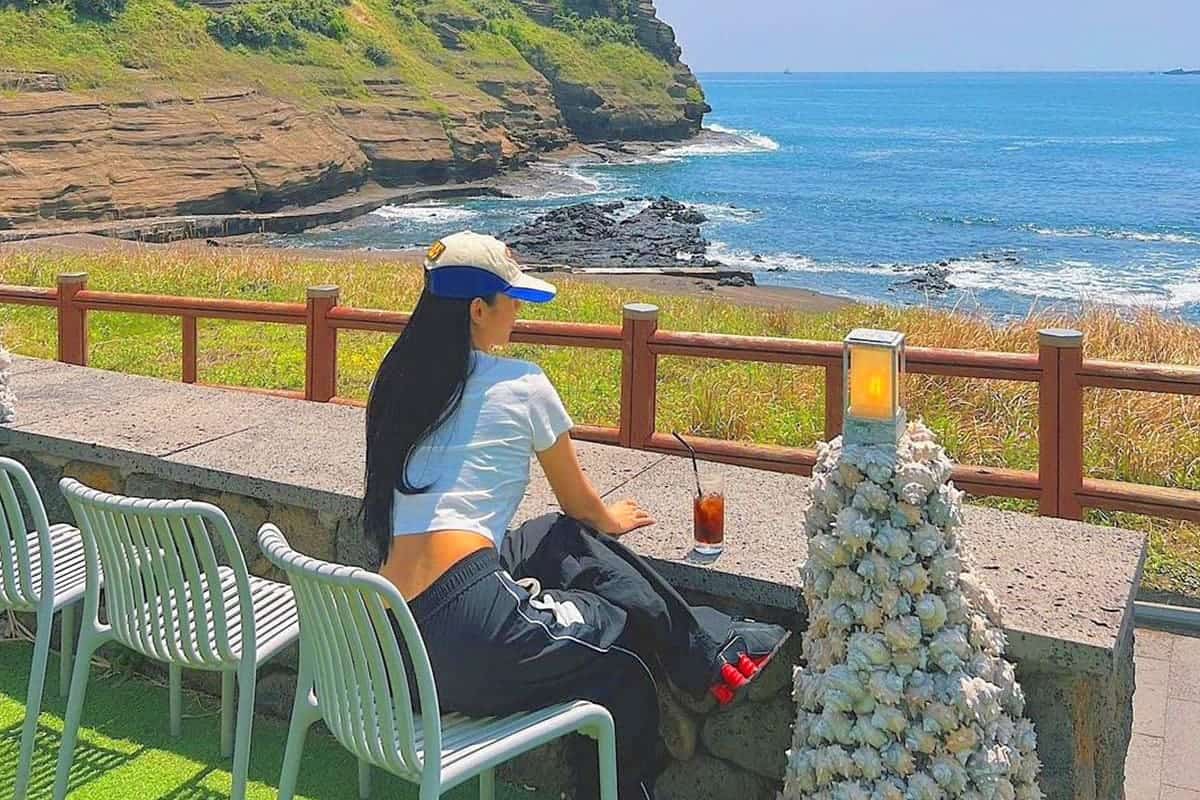 커피스케치 야외 테라스 