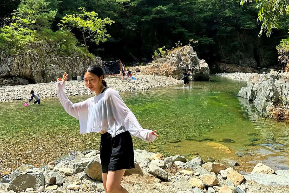 하옥계곡 풍경 