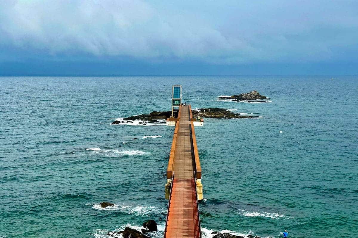보릿돌교 전경 