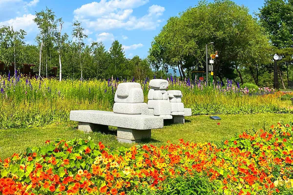 일자산허브천문공원 봄꽃 일자산허브천문공원 봄꽃