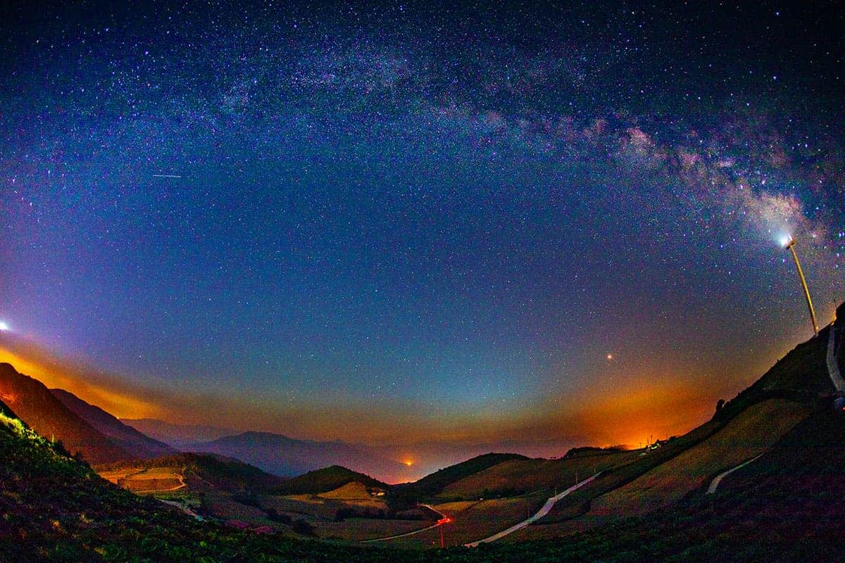 안반데기마을 별구경 안반데기마을 별구경