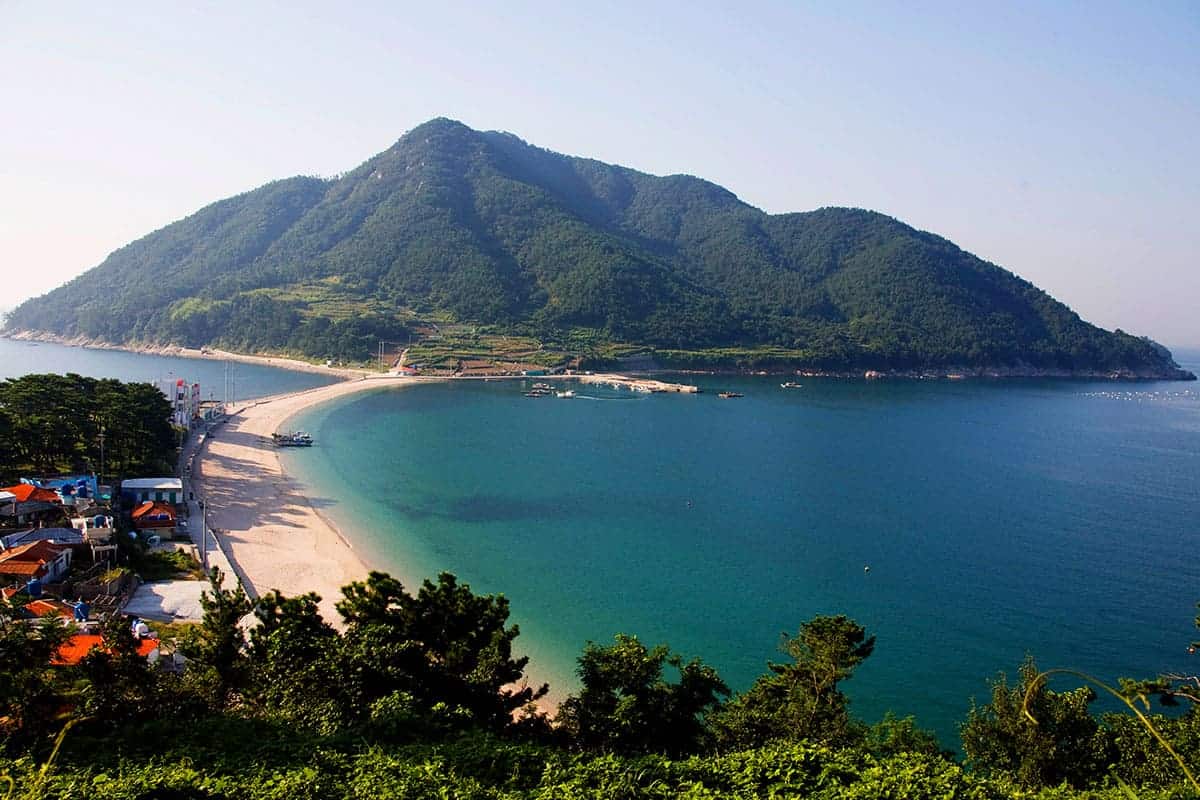 비진도 전경 비진도 전경