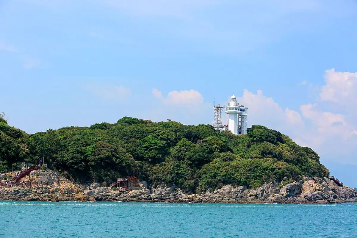 오동도 등대  