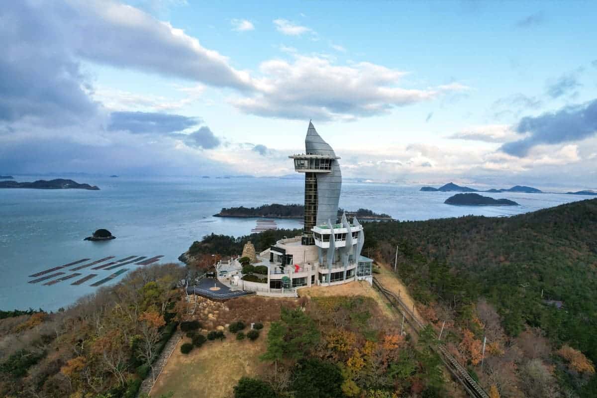 해남 땅끝 전망대 전경 해남 땅끝 전망대 전경