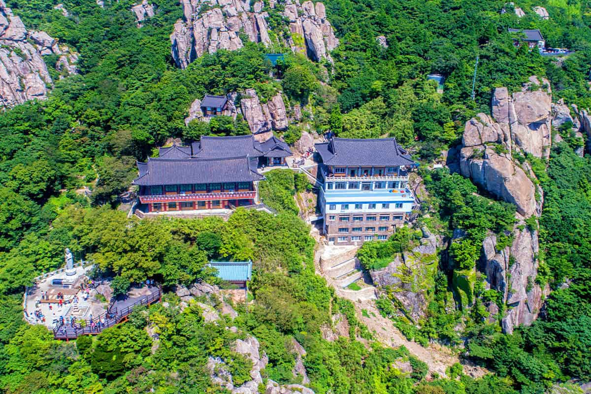 보리암 전경 보리암 전경