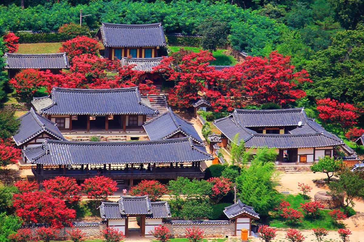 안동병산서원 전경 안동병산서원 전경