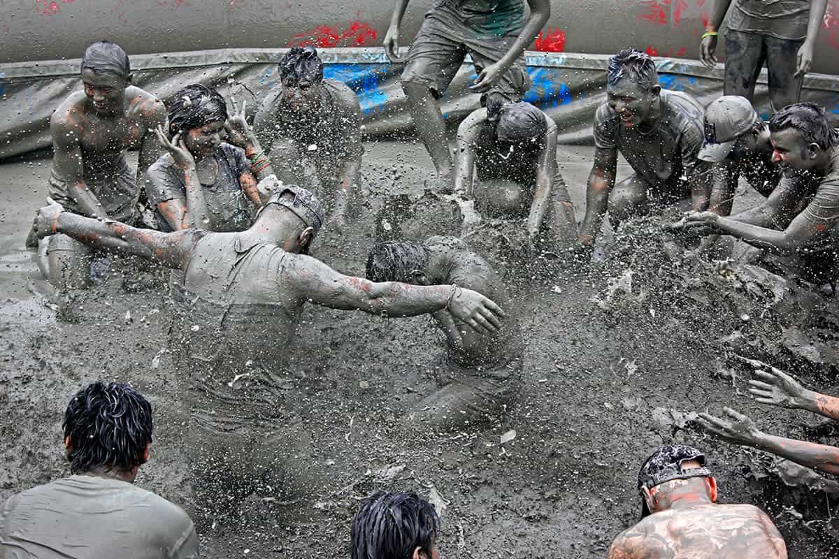 보령머드축제 풍경 