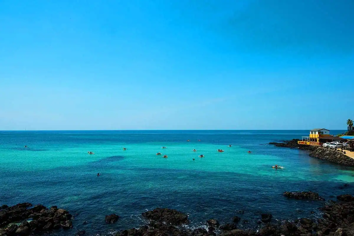 한담해변 풍경 