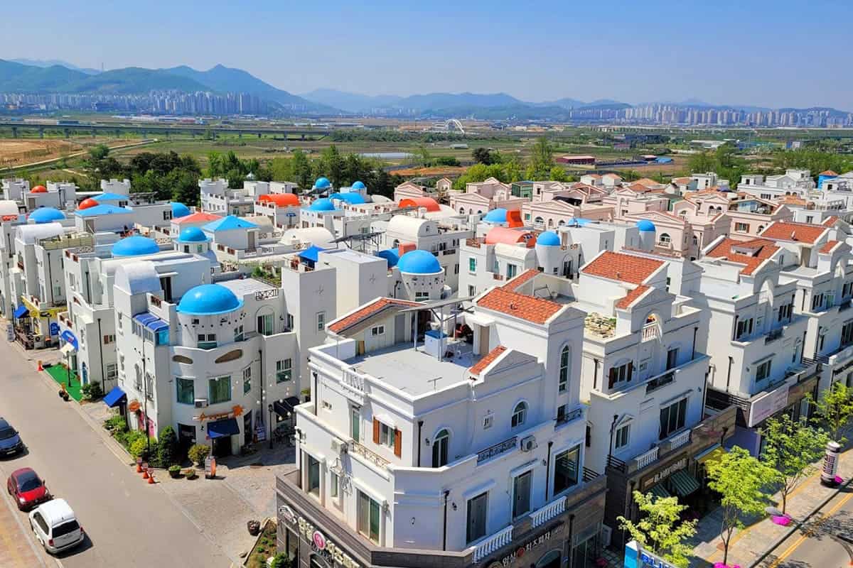 아산지중해마을 전경  