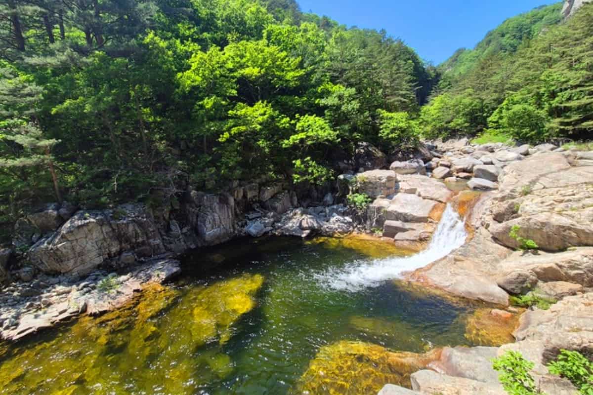 소금강계곡 풍경 소금강계곡 풍경