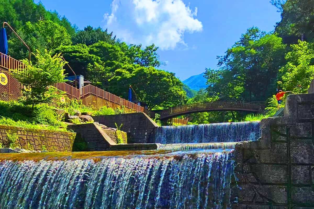 수도산자연휴양림 계곡 풍경 수도산자연휴양림 계곡 풍경