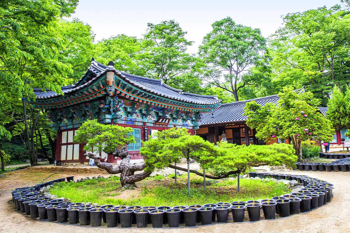 마곡사 응진전  