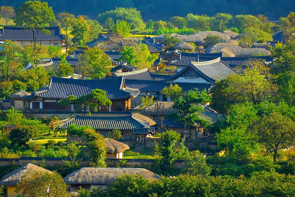 안동하회마을 전경 안동하회마을 전경