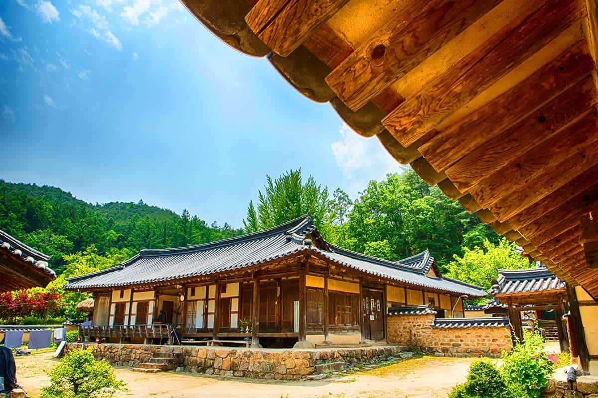 퇴계종택 한옥 풍경 퇴계종택 한옥 풍경