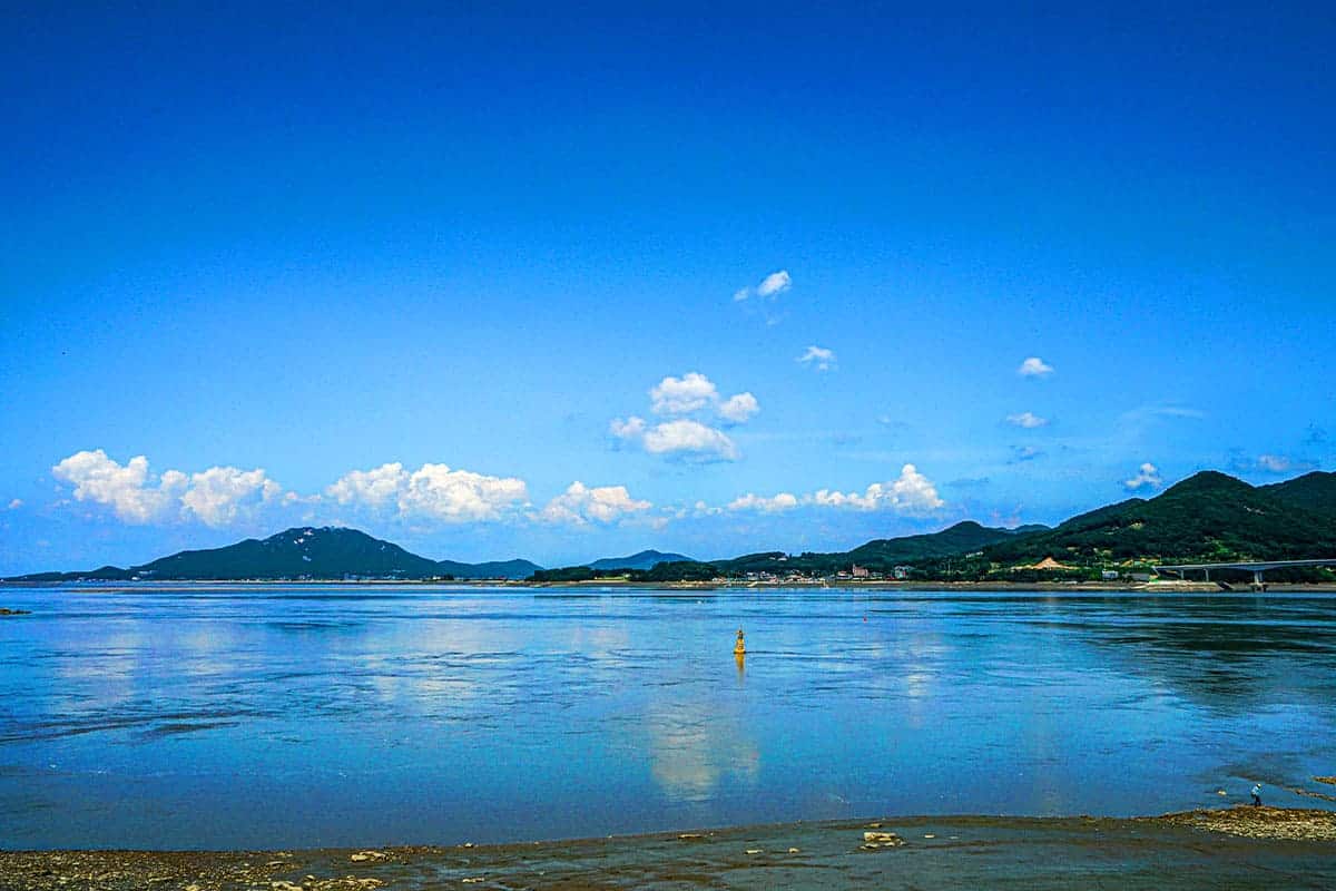 석모도 갯벌 풍경   