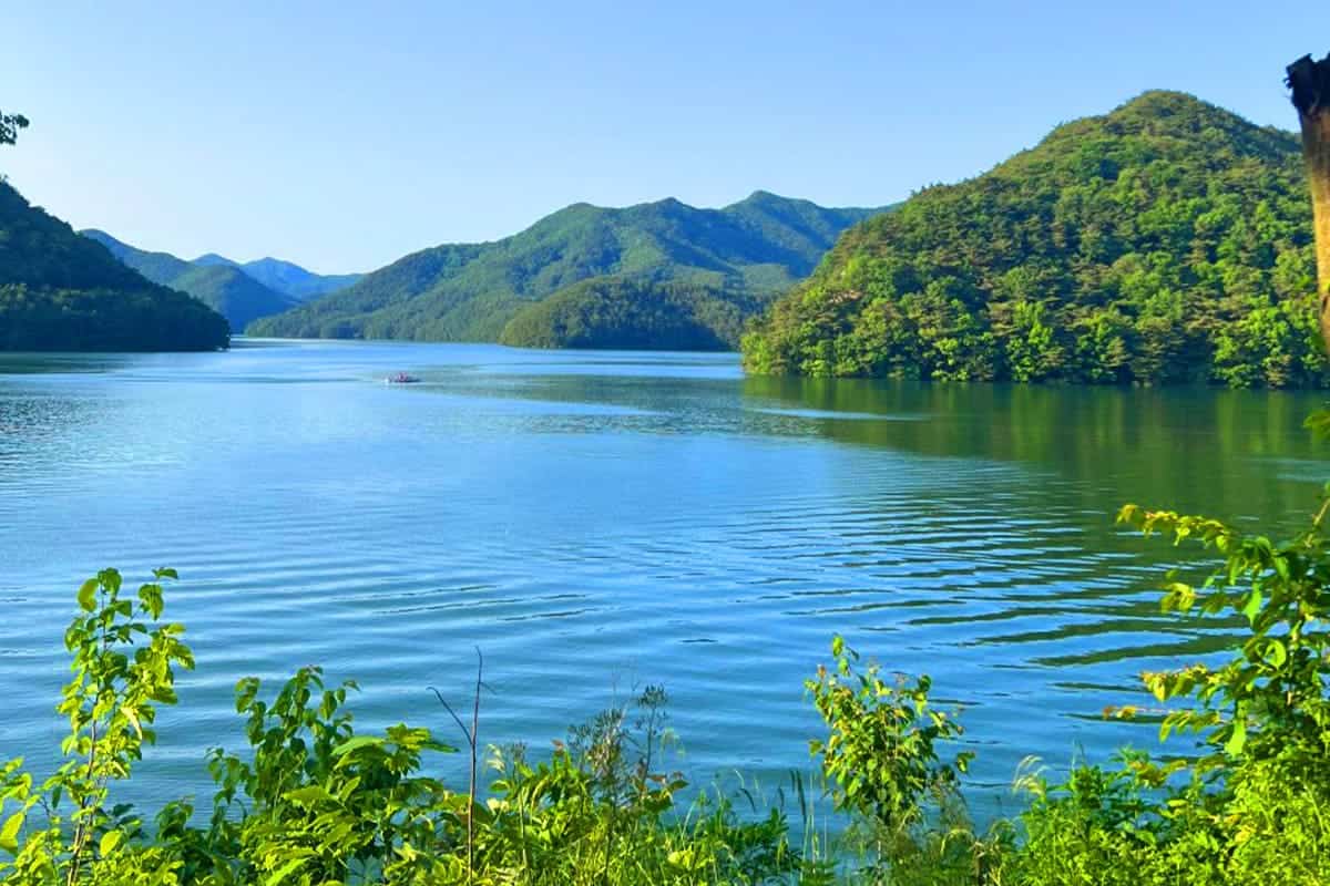 담양호 풍경 담양호 풍경