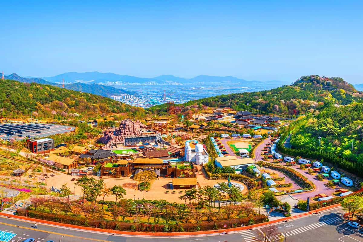 김해가야테마파크 전경  