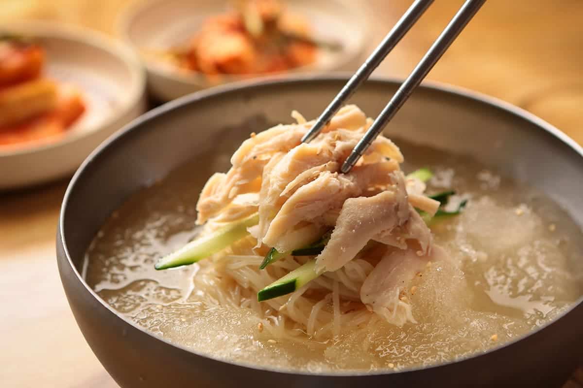 여름철 초계국수 여름철 초계국수