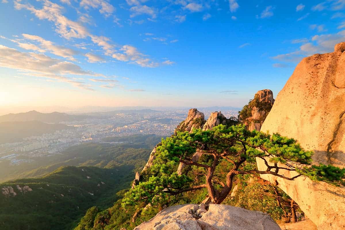 도봉산 정상에서 보는 풍경 도봉산 정상에서 보는 풍경