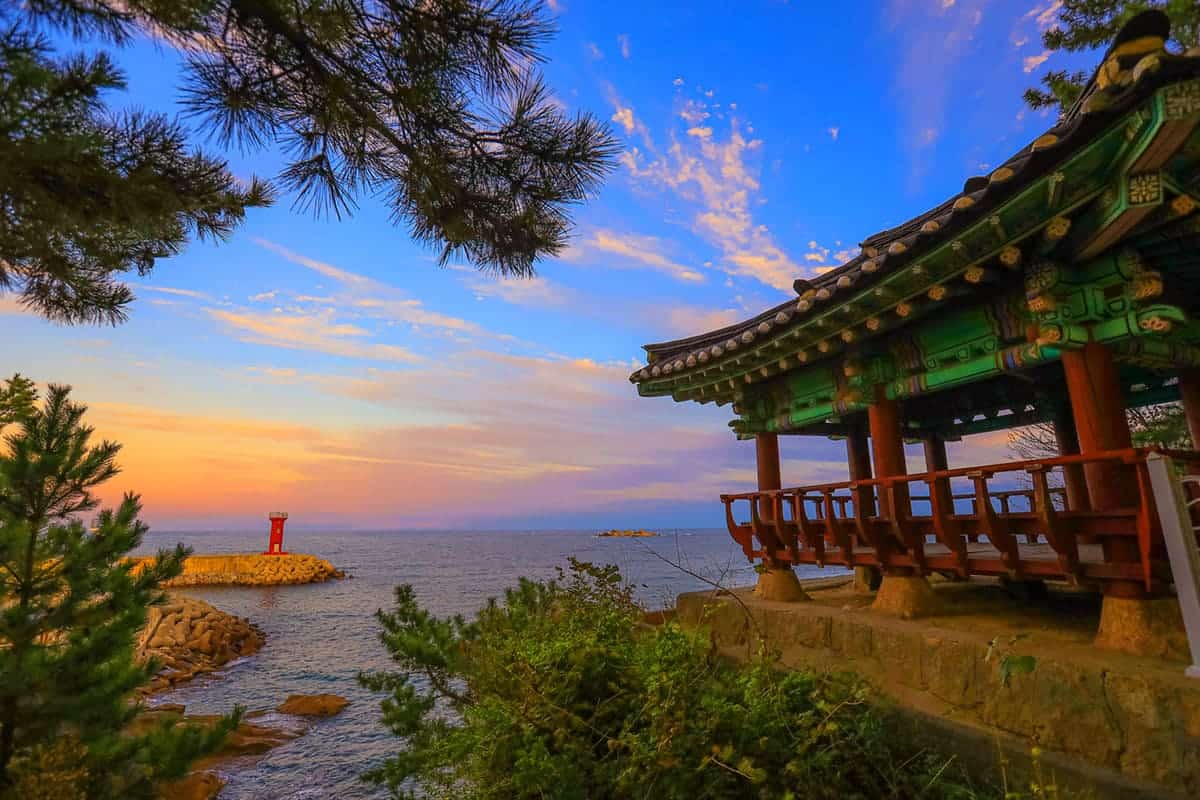 천학정 일몰 풍경 천학정 일몰 풍경