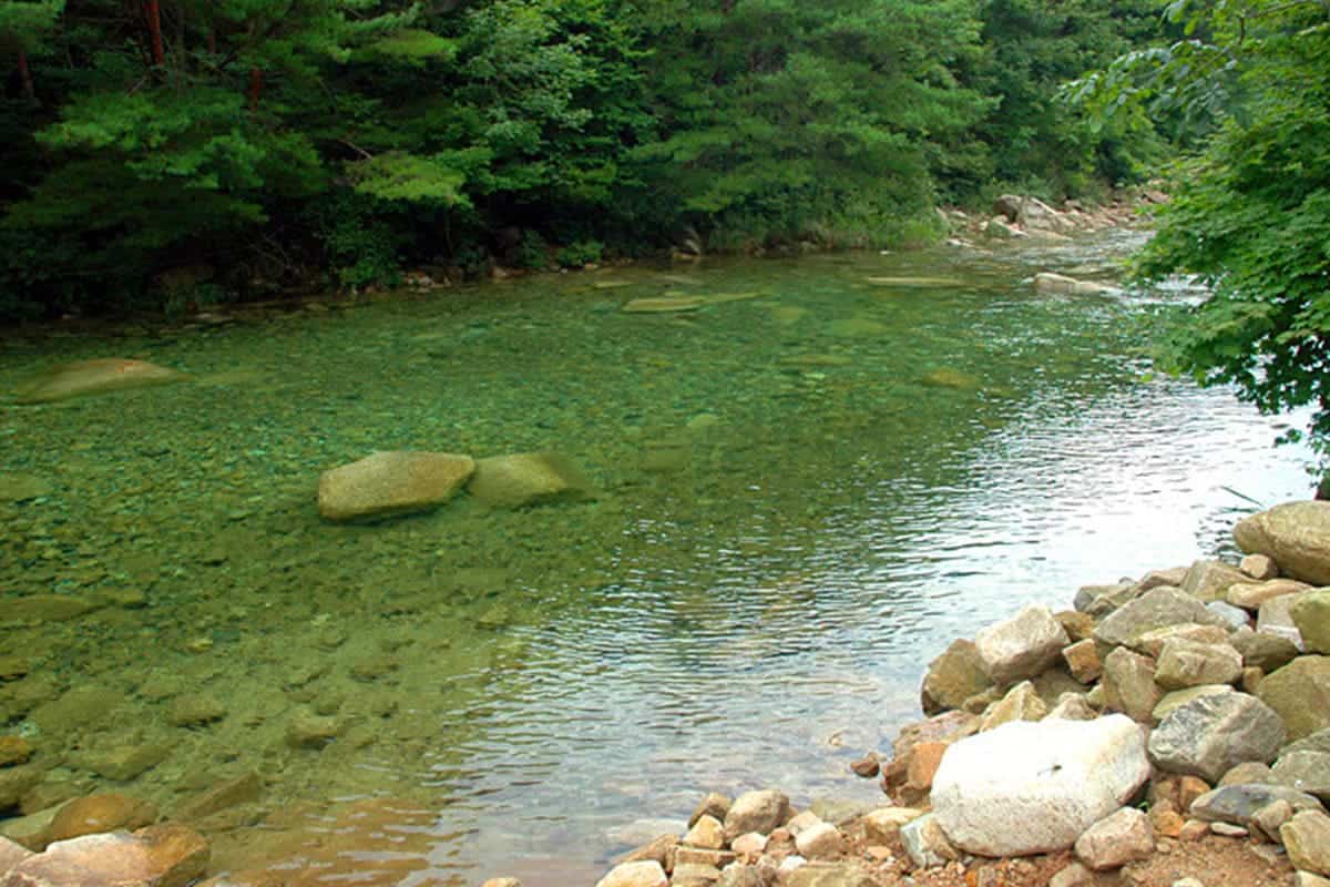 용하구곡 풍경 