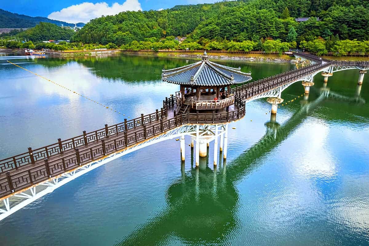 8월의 월영교 8월의 월영교