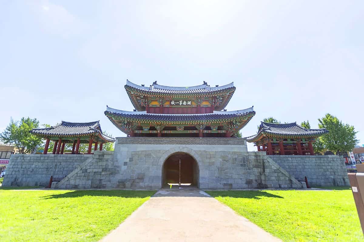 풍남문 여름 풍경 풍남문 여름 풍경