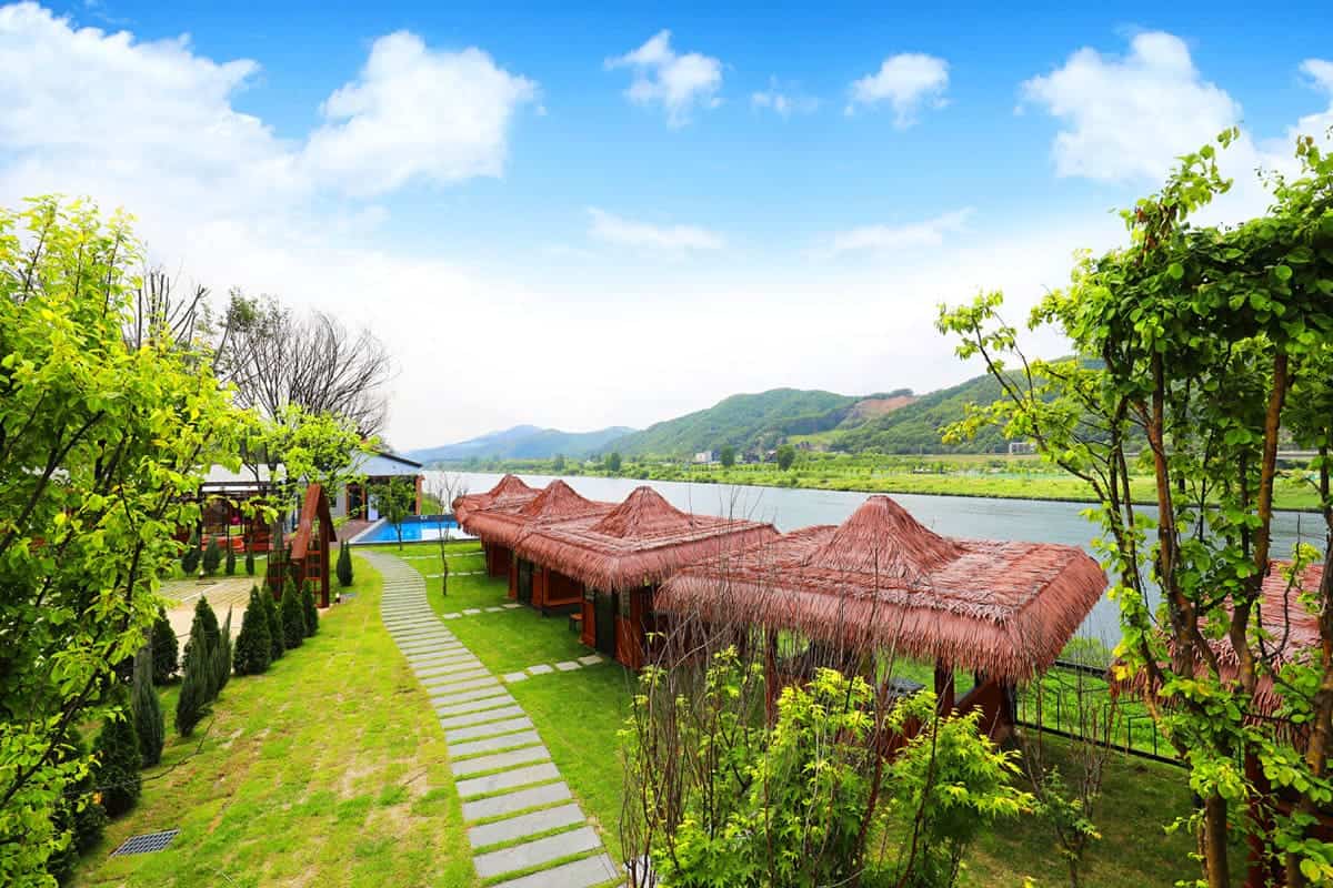 메콩카페 야외 방갈로 메콩카페 야외 방갈로