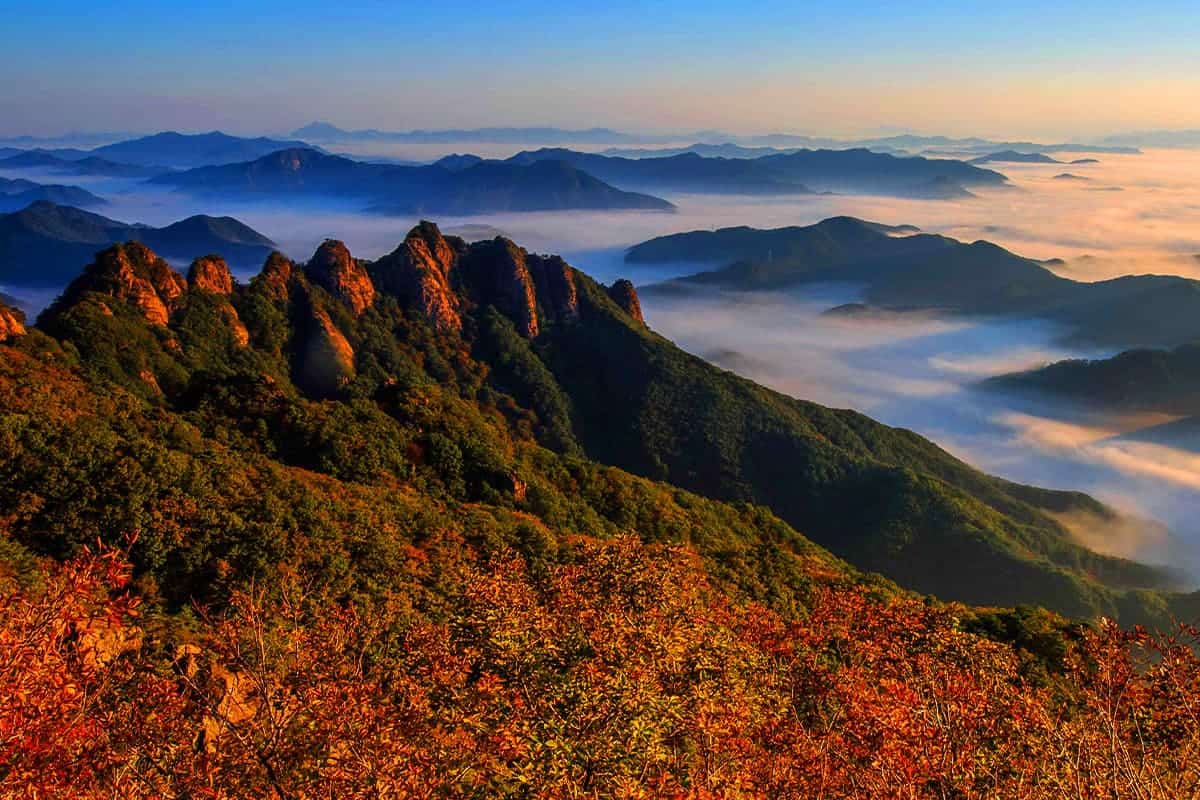 구봉산의 가을 