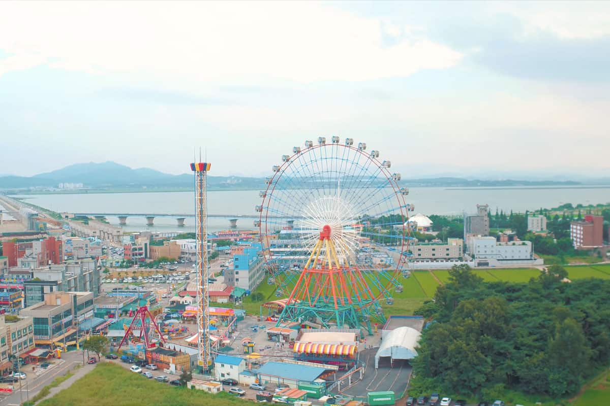 삽교호 놀이공원 전경