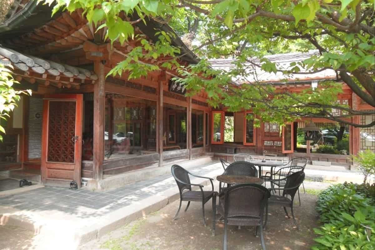 서울 근교 한옥 카페 '새소리 물소리'
