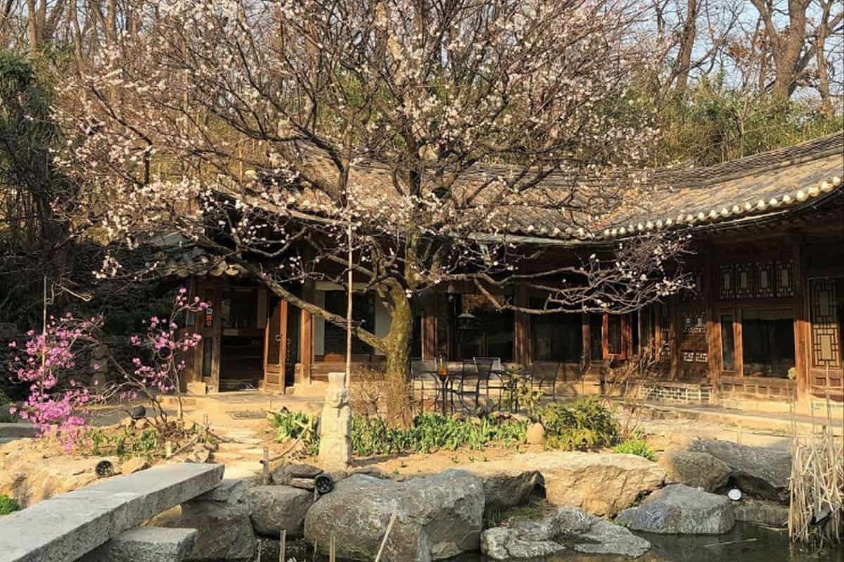 서울 근교 한옥 카페 '새소리 물소리'