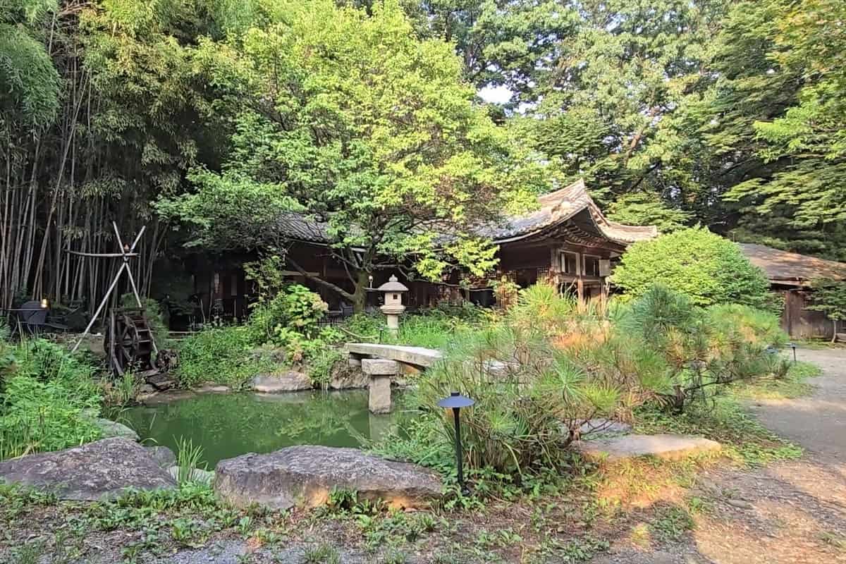 카페 '새소리 물소리'