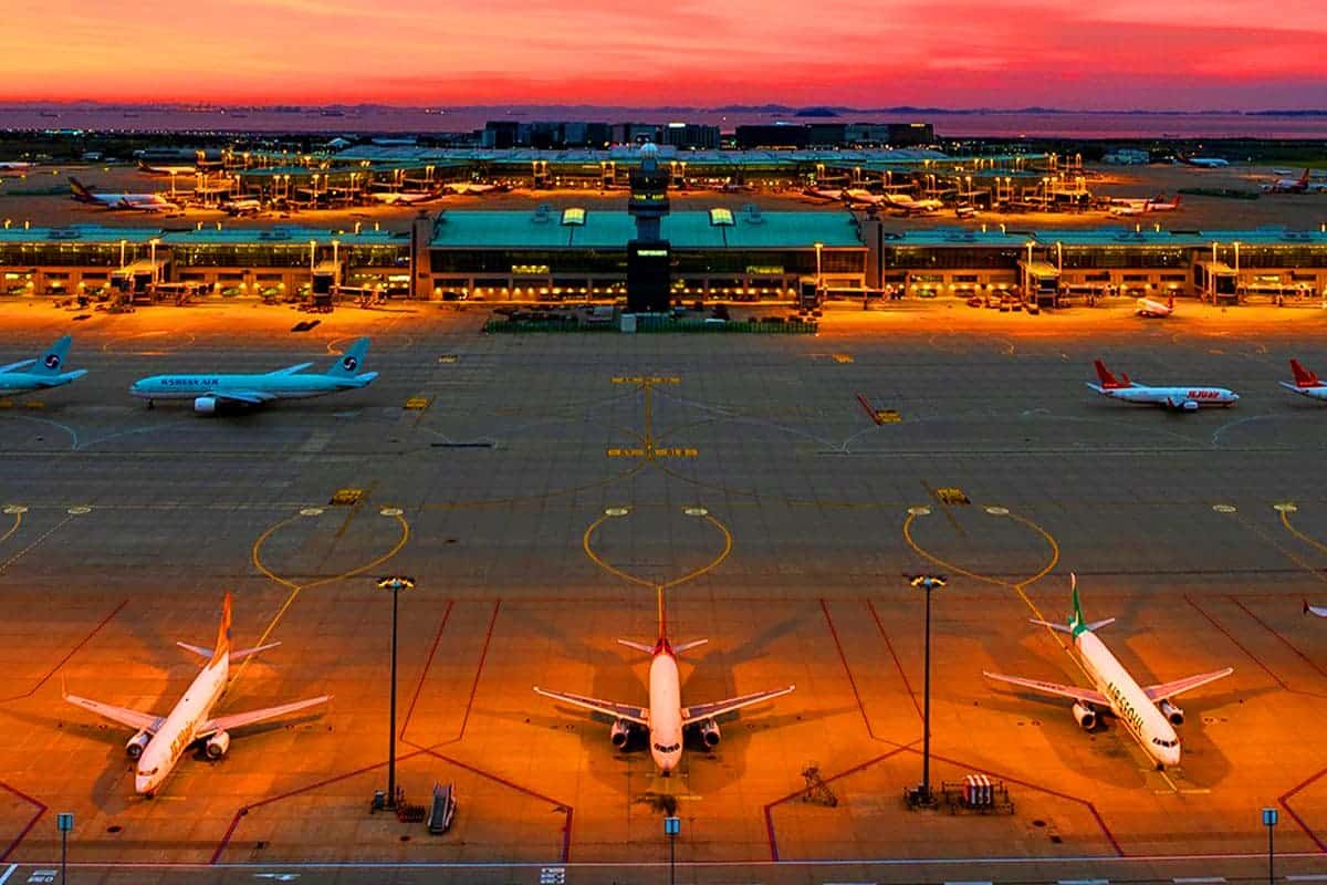 인천국제공항 야경 인천국제공항 야경