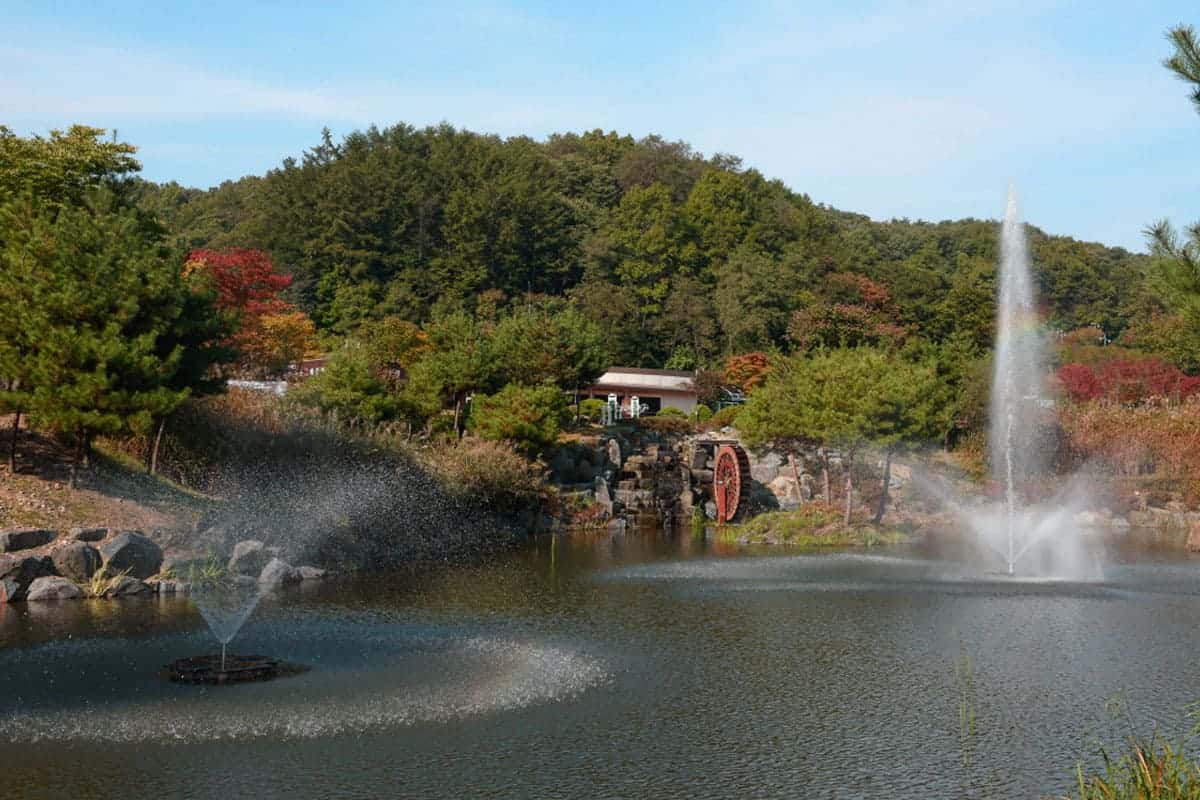 만뢰산자연생태공원 가을 전경