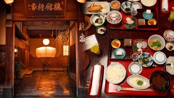 히라기야 료칸 본관, 가이세키 / 사진=hiiragiya